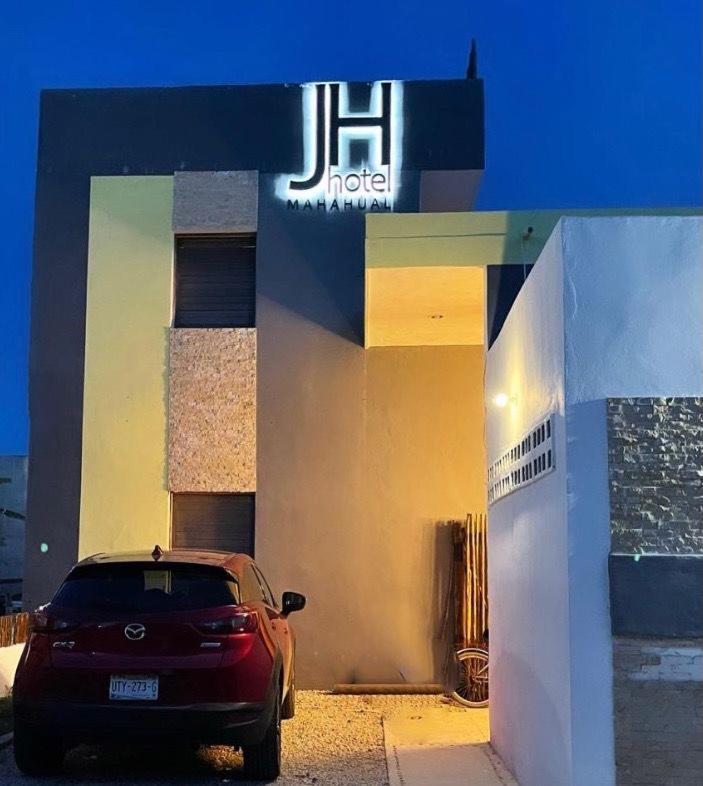 Jh Hotel Mahahual Ngoại thất bức ảnh